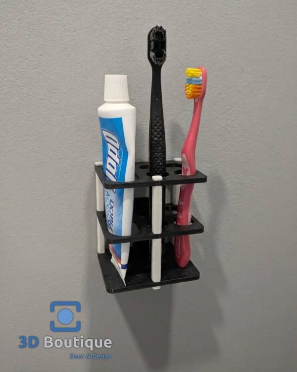 Porta cepillos de dientes flotante