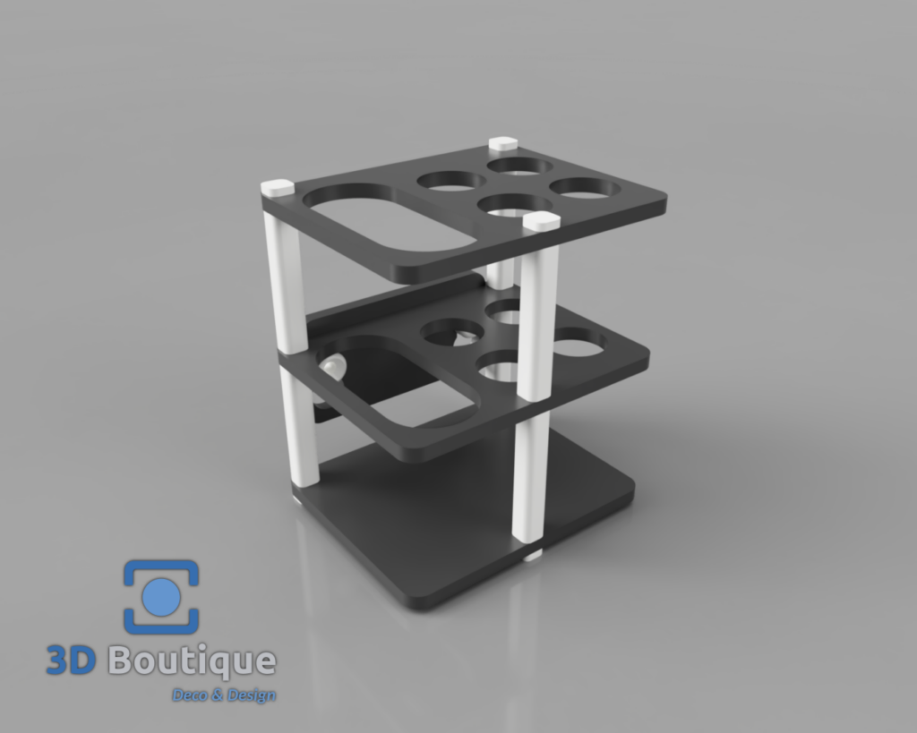 Porta cepillos de dientes flotante