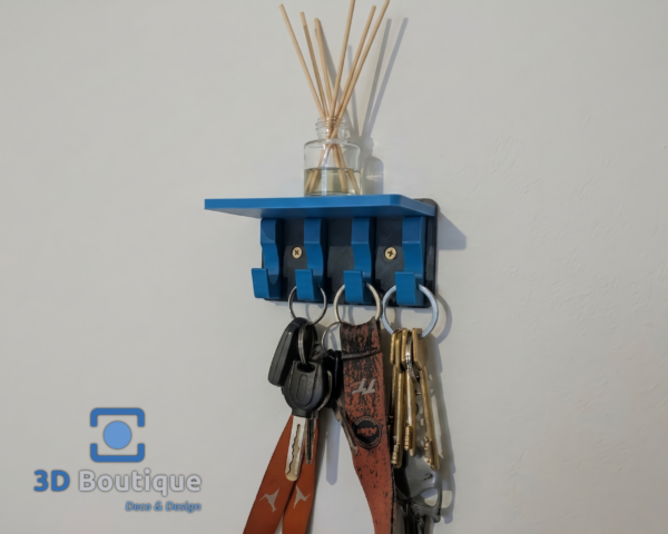 Porta Llaves con Estante Decorativo