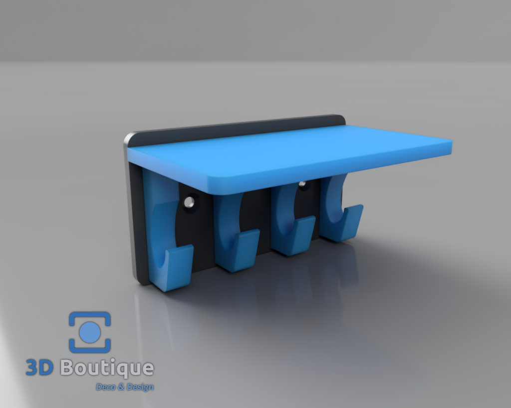 Porta Llaves con Estante Decorativo